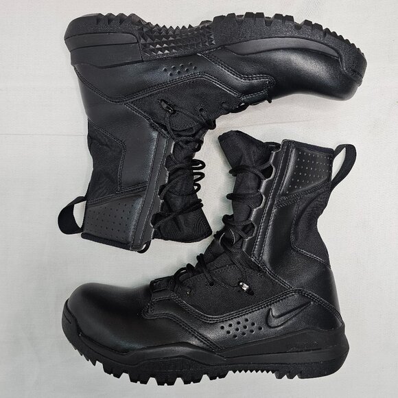 Nike Special Field Boot 8” Tactical Boots Triple Black AO7507-001 Men's Size 9.5 - Picture 8 of 12